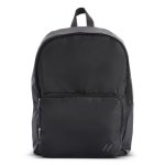 Mochila Plegable Muitomas FLDBACKPACKBK Noir Poliester