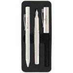 Kugelschreiber und Füller Faber-Castell 201527 Weiß 2 Stück
