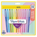 Papierstift Papermate Flair Mittel 12 Farben Gemischt 0,7 mm