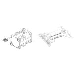 Servidor Dell PowerEdge R360 Kit montaje Riser Config 2 Butterfly Gen4 x8/x8
