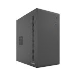 Caixa PC Micro ATX CoolBox M640C FullMetal Preta USB-C 3.2 Gen1