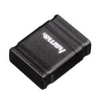 Chiavetta USB HAMA Smartly 64GB USB 2.0 Nera con Cappuccio