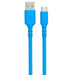 Kabel USB DCU Advance Tecnologic 1m USB 2.0 A bis C Blau