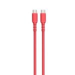 Kabel USB DCU Advance Tecnologic 1m USB 2.0 USB A nach USB C Rot
