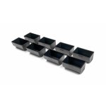 Contenitore per monete Safescan 4141CC Nero Plastica 8 scomparti