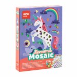 Gioco di Mosaico APLI Kids 17927 Multicolore 4 Lamine 276 Diamanti