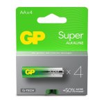 Batterie GP Batteries Super Alkaline GP15A AA LR06 1,5 V 4 Stück