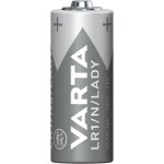 Pila Varta -4001 Alcalina 1,5 V Cilíndrica LR1 880 mAh Gris Plata