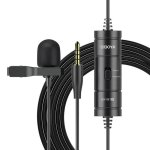 Micrófono Boya BY-M1S corbata omnidireccional condensador 6 m cable
