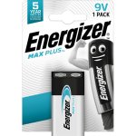 Batterie 9V Energizer Max Plus Einweg Blister 1 Stück