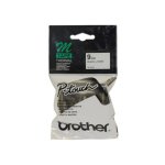 Cintas pour imprimante d'étiquettes Brother MK221 Noir sur blanc 9 mm x 8 m