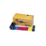 Farbband für Drucker Zebra ZC350 200 Seiten Schwarz Cyan Magenta Gelb Thermotransfer
