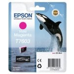 Cartouche d'encre Epson T7603 Magenta vif Original 25,9 ml