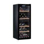 Vinotèque La Sommelière SLS90DZ 91 bouteilles 2 zones Noir