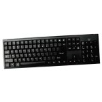 Teclado Ewent EW3108 com fio USB + PS/2 completo italiano preto