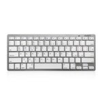 Tastiera Ewent EW3160 Bluetooth 3.0+HS wireless italiano argento bianco