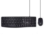 Teclado Ewent EW3005 membrana completo com rato ótico 1000 dpi italiano preto
