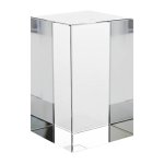 Bloque de Vidrio xTool K9 50x50x80 mm para Grabado Láser UV