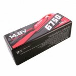 Batería Gens ace GEA67504S60XGT 6750mAh 14.8V 60C LiPo XT90