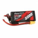 Batteria LiPo Gens Ace GEA222S60X6GT 2200mAh 7.4V 60C 2S1P XT60