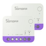 Relé Wi-Fi Sonoff MINI-RBS Matter Control persianas Empotrable compacto