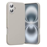 Funda para móvil Vention KUHM0-10 Silicone Liquide Gris Compatible iPhone 16