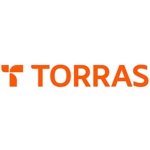 Capa para telemóvel Torras Pstand Spin resistente com suporte giratório preta para iPhone 16 Plus