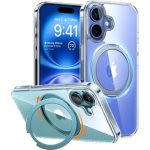 Funda para móvil Torras Ostand Pro Transparente TPU com anilha giratória para iPhone 16