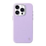 Funda para móvil Joyroom PN-15F2 widerstandsfähig mit violetten Kristallen für iPhone 15 Pro