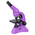 Mikroskop Levenhuk Rainbow 50L Amethyst Vergrößerung 800x Komplettset