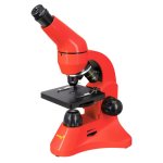 Microscope Levenhuk Rainbow 50L PLUS Orange Kit Expériences Ergonomique