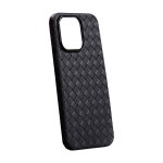 Funda para móvil Joyroom JR-BP005 TPU trenzada negra para iPhone 15 Pro Max