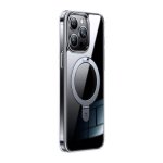 Funda para móvil Torras Ostand Clear Transparente com suporte magnético para iPhone 15 Pro