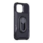 Funda para móvil Joyroom JR-14S4 rígida PC TPU negra con soporte para iPhone 14 Pro Max