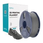 Filamento TPU Sunlu SUNLU TPU 95A Gris 1,75 mm Flexible Resistente