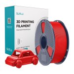 Filamento PETG Sunlu PETG R Rojo 1,75 mm Alta Durabilidad Fácil Uso