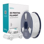 Filamento PETG Sunlu PETG W Blanc 1,75 mm Haute Durabilité Impression 3D