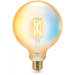 Bombilla Inteligente WiZ G125 E27 50W Filamento Ámbar Wi-Fi Bluetooth