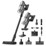 Aspirapolvere senza Sacco Dreame Z30 AquaCycle 855W 90 min Lavapavimenti HEPA Nero