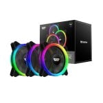 Raffreddamento Aria darkFlash 120x120 mm DR12 Pro ARGB 3 Ventole