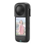 Custodia in silicone PULUZ per Insta360 X4 nera