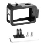 Carcassa metallica PULUZ per DJI Osmo Action 4/3 con shoe fredda