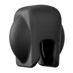 Coperchio in silicone per obiettivo Puluz per Insta360 X3 nero