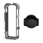 Cadre métallique magnétique Sunnylife avec coque de lentille en silicone pour Insta360 X5