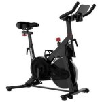 Bicicleta Estática DeerRun S500 Pro Preta 32 níveis de resistência magnética