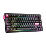 Teclado ONIKUMA MT706 mecánico compacto con triple conectividad y RGB dinámico