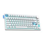 Teclado mecánico compacto ONIKUMA MT706 con triple conectividad, RGB dinámico y teclas intercambiables