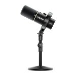 Microfone Maono PD200W USB XLR cardioide sem fios com RGB e dupla faixa