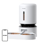 Distributore di cibo per animali Petlibro Granary PLAF103 5L WiFi Doppia Ciotola Bianco