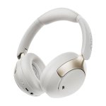 Auricolari QCY H3 Pro wireless Bluetooth con cancellazione rumore, microfono e design ecologico bianco